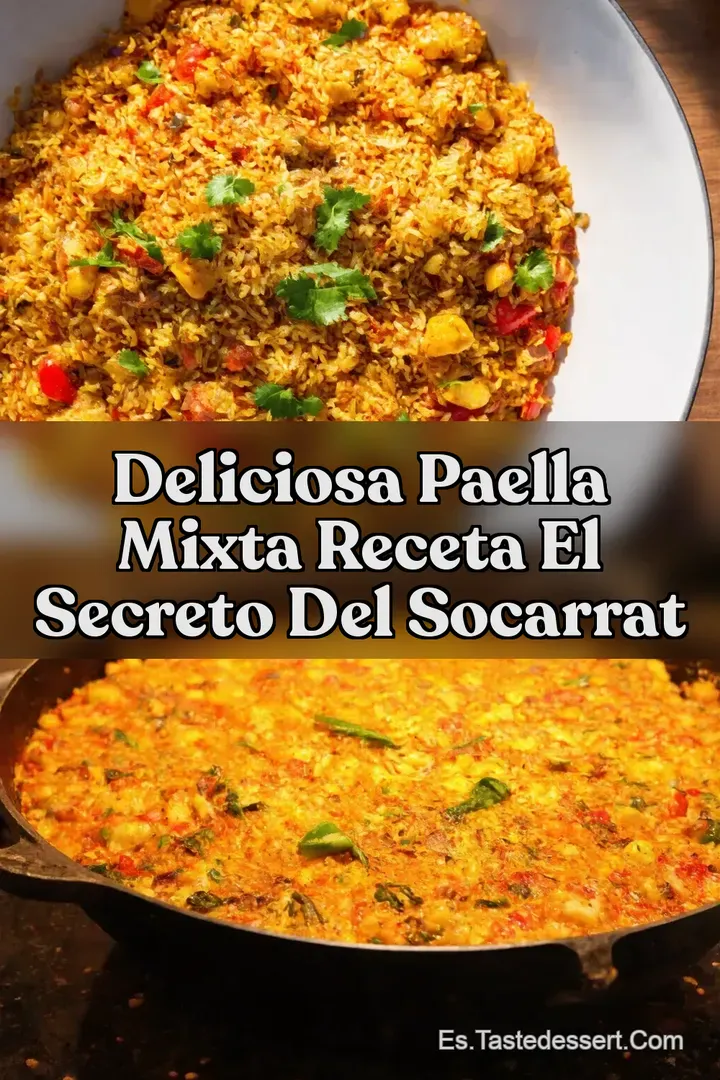 Deliciosa Paella Mixta Receta El Secreto del Socarrat