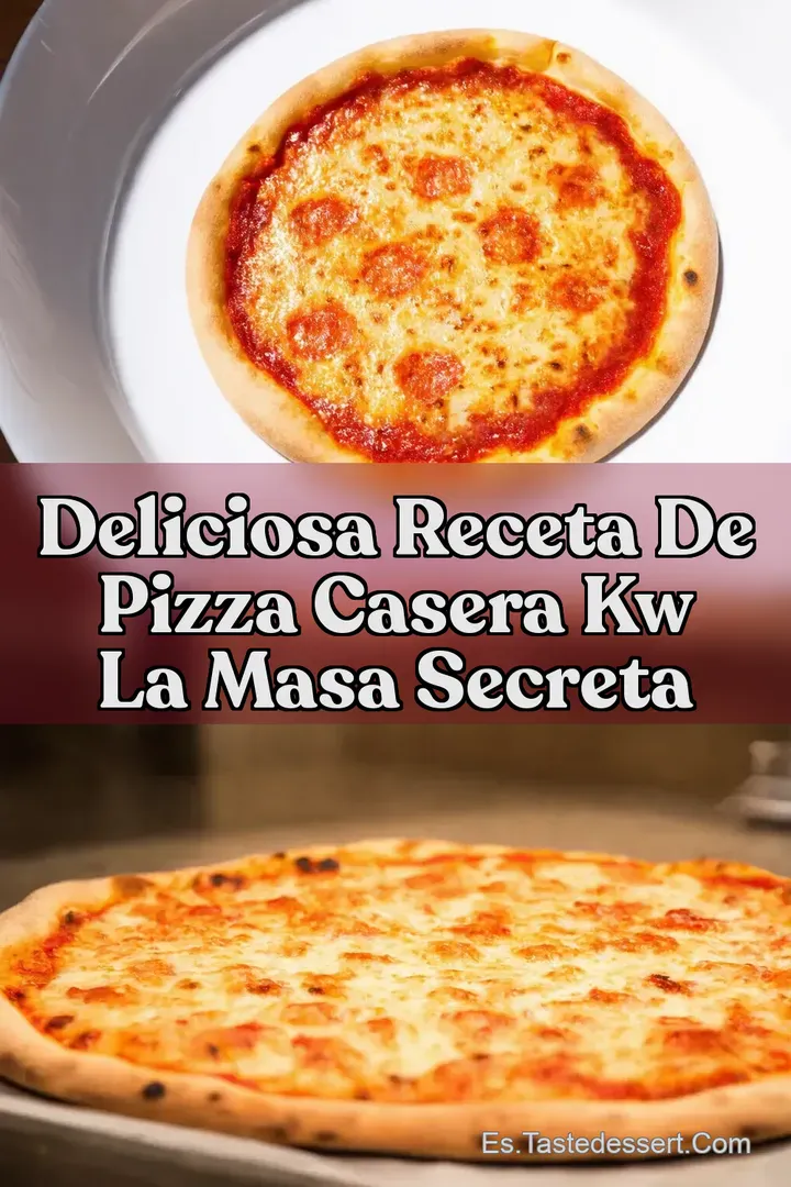 Deliciosa Receta De Pizza Casera kw La Masa Secreta
