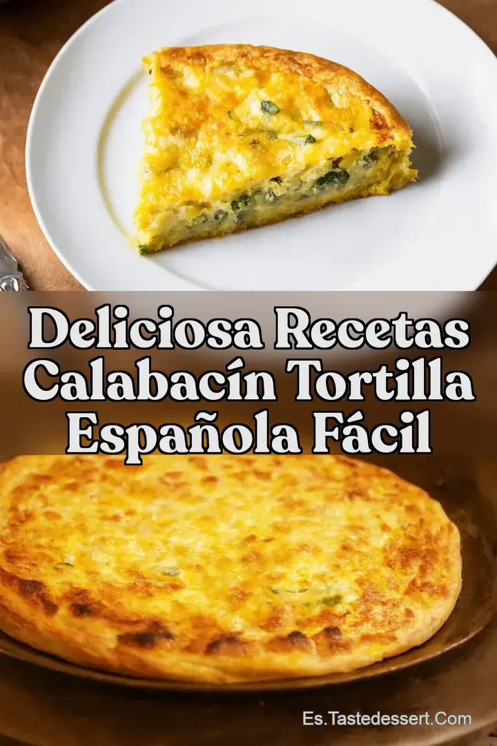 Deliciosa Recetas Calabac&iacute;n Tortilla Espa&ntilde;ola F&aacute;cil