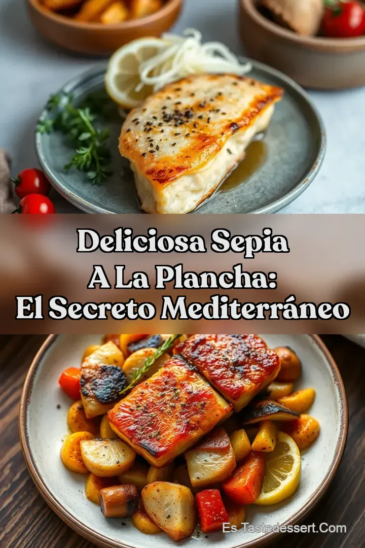 Deliciosa Sepia a la Plancha: El Secreto Mediterr&aacute;neo