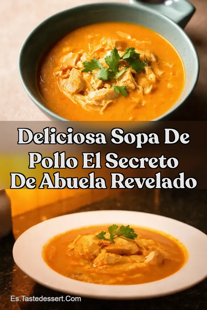 Deliciosa Sopa de Pollo El Secreto de Abuela Revelado
