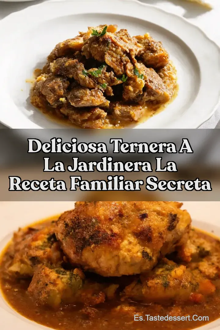 Deliciosa Ternera a La Jardinera La Receta Familiar Secreta