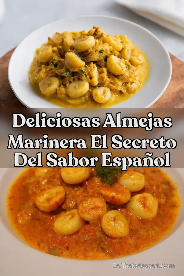 Deliciosas Almejas Marinera El Secreto del Sabor Espa&ntilde;ol