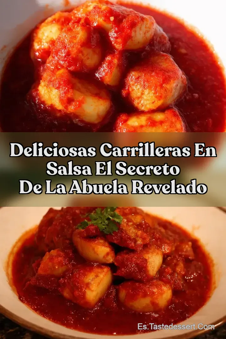 Deliciosas Carrilleras en Salsa El Secreto de la Abuela Revelado