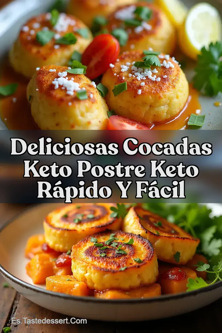 Deliciosas Cocadas Keto Postre Keto R&aacute;pido y F&aacute;cil