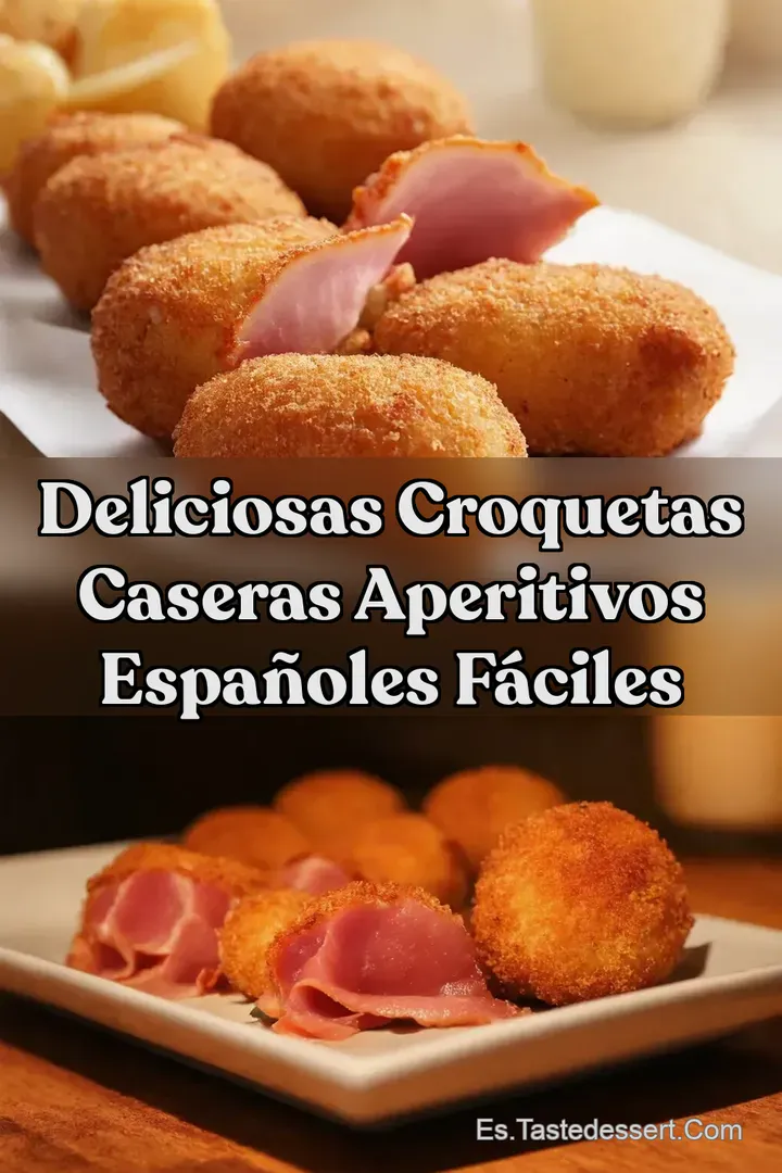 Deliciosas Croquetas Caseras Aperitivos Espa&ntilde;oles F&aacute;ciles