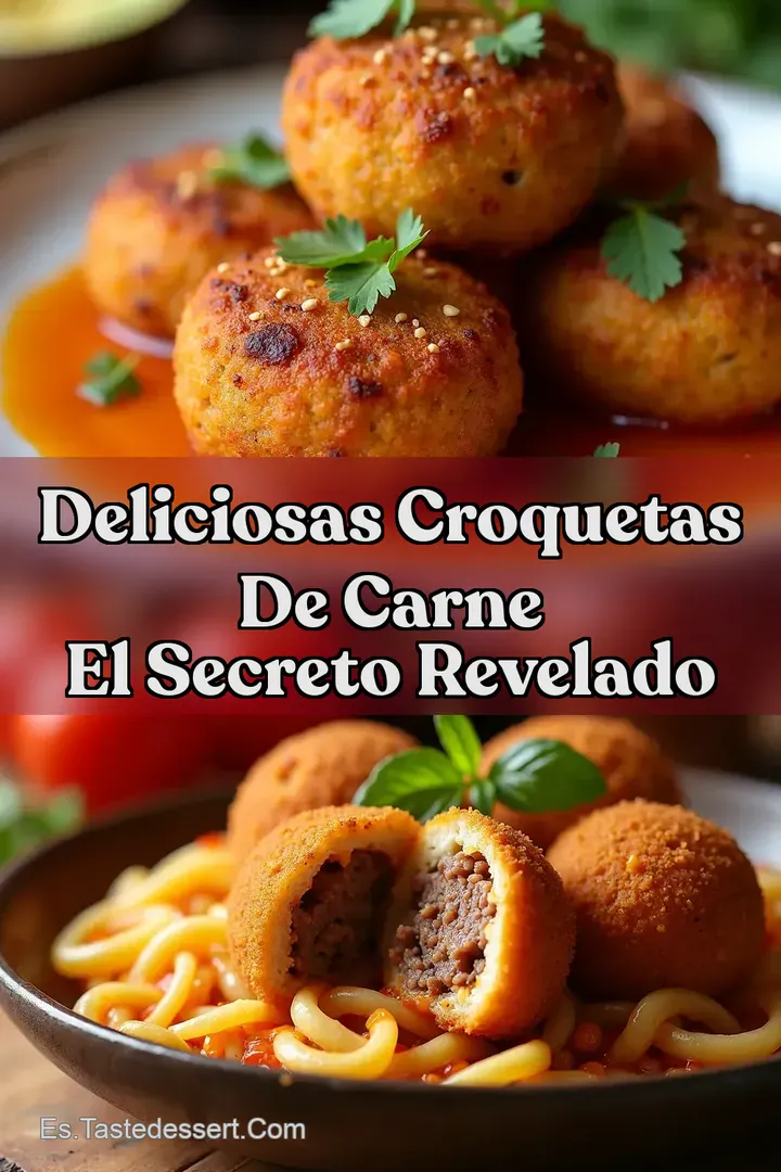 Deliciosas Croquetas De Carne El Secreto Revelado