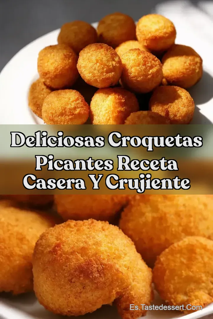 Deliciosas Croquetas Picantes Receta Casera Y Crujiente