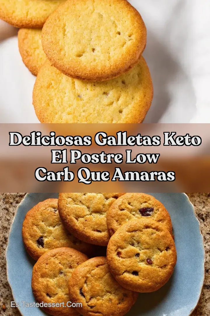 Deliciosas Galletas Keto El Postre Low Carb Que Amaras