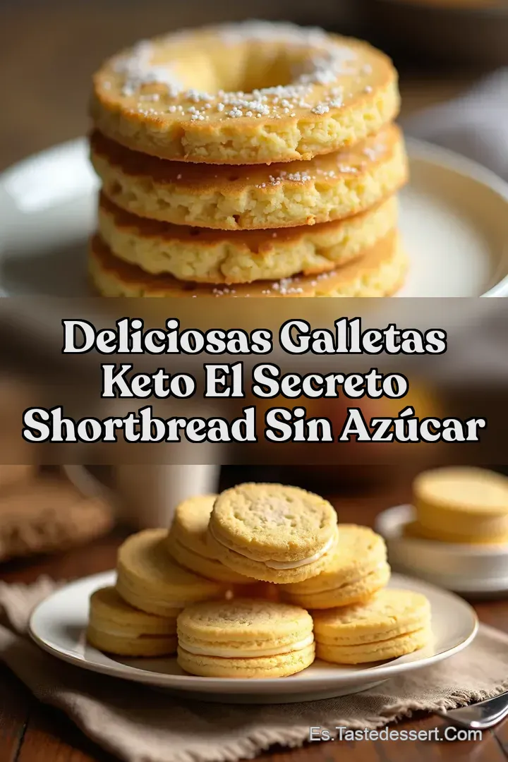 Deliciosas Galletas Keto El Secreto Shortbread Sin Az&uacute;car