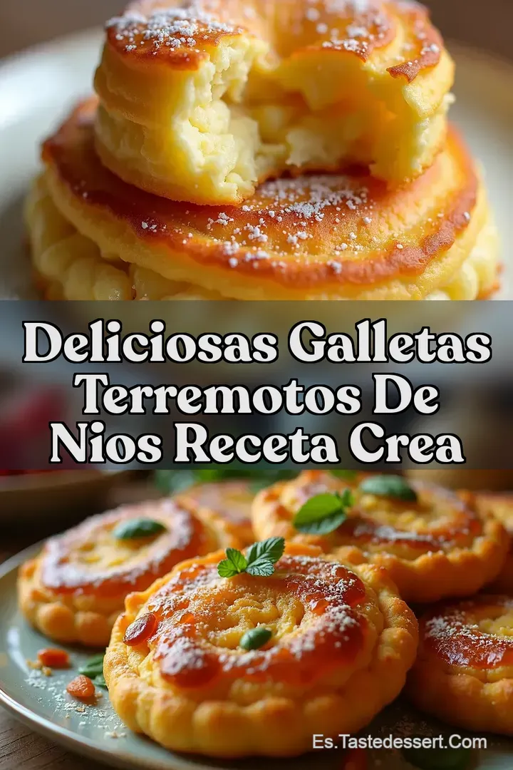 Deliciosas Galletas Terremotos De Nios Receta Crea