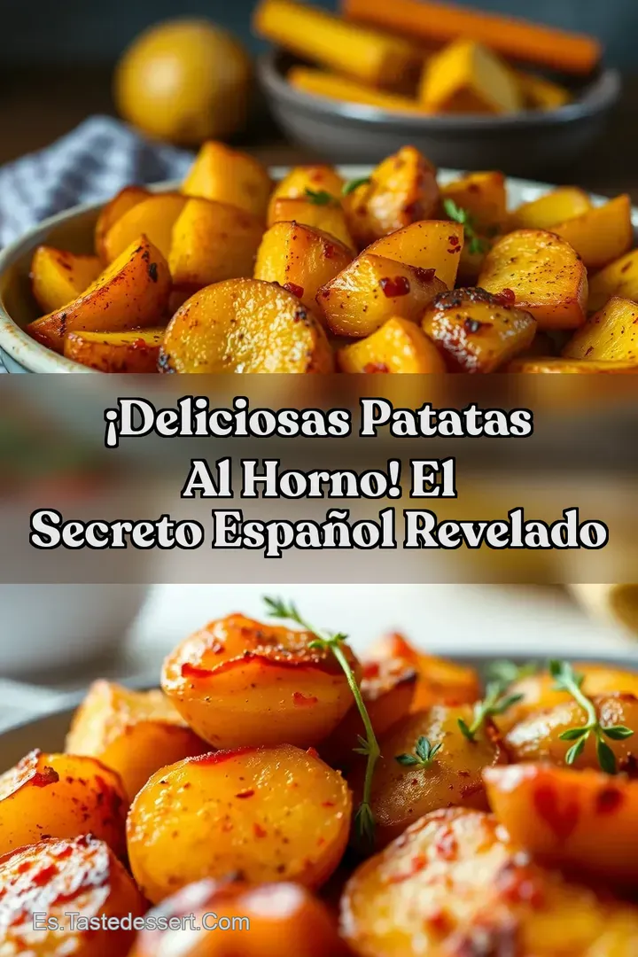 &iexcl;Deliciosas Patatas al Horno! El Secreto Espa&ntilde;ol Revelado