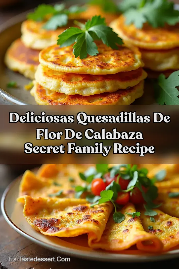 Deliciosas Quesadillas De Flor De Calabaza Secret Family Recipe