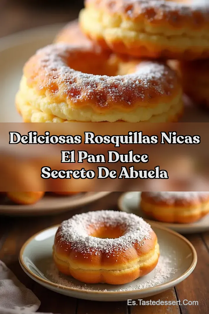 Deliciosas Rosquillas Nicas El Pan Dulce Secreto de Abuela