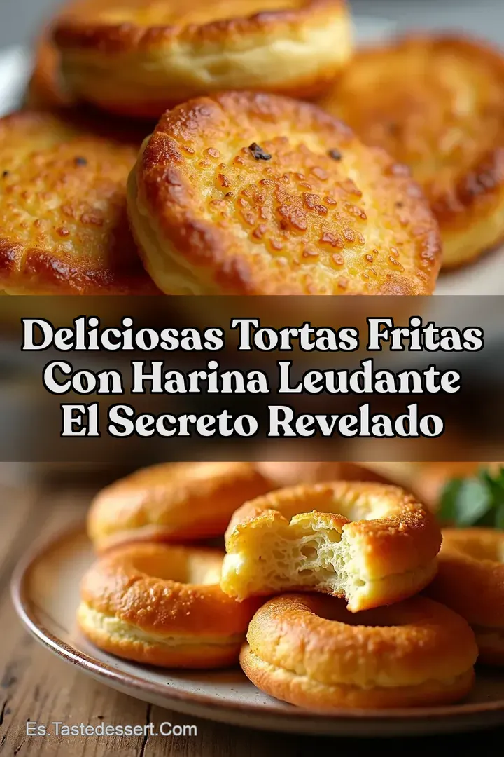 Deliciosas Tortas Fritas Con Harina Leudante El Secreto Revelado