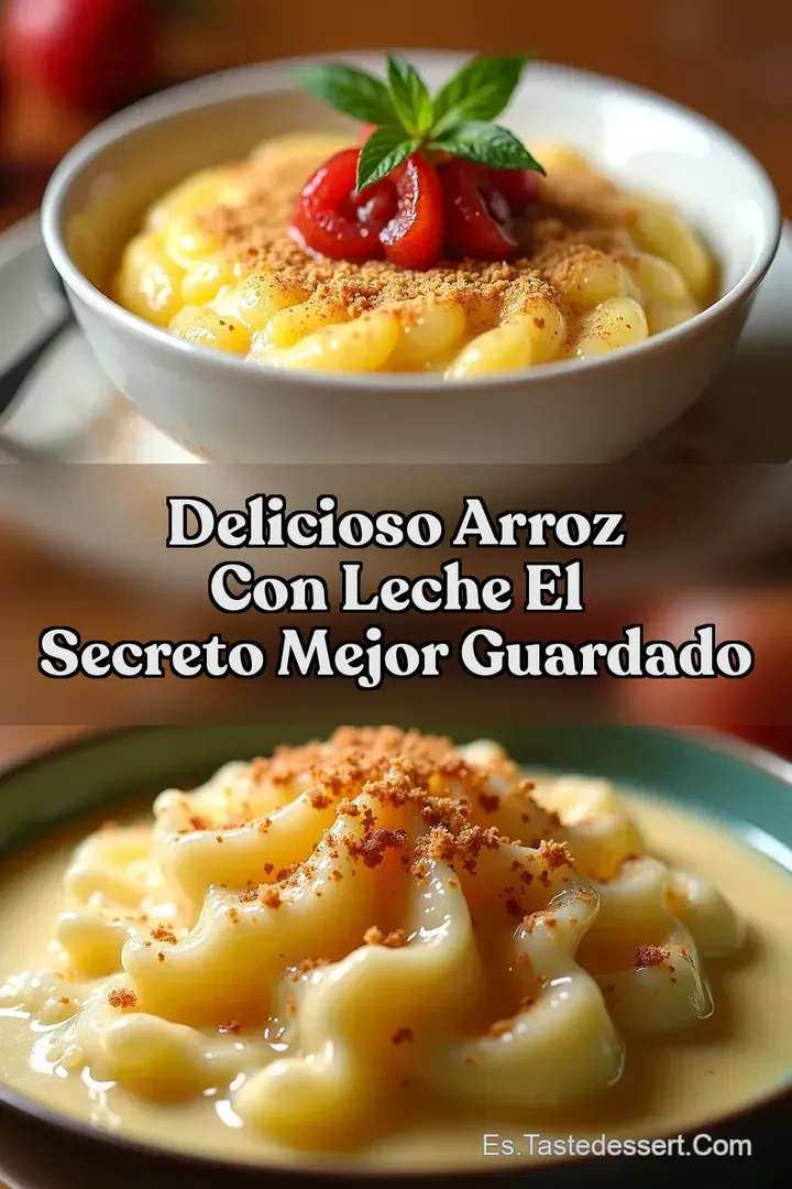 Delicioso Arroz con Leche El Secreto Mejor Guardado
