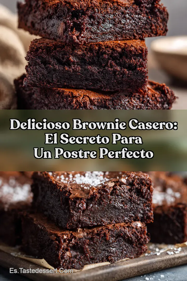 Delicioso Brownie Casero: El Secreto para un Postre Perfecto