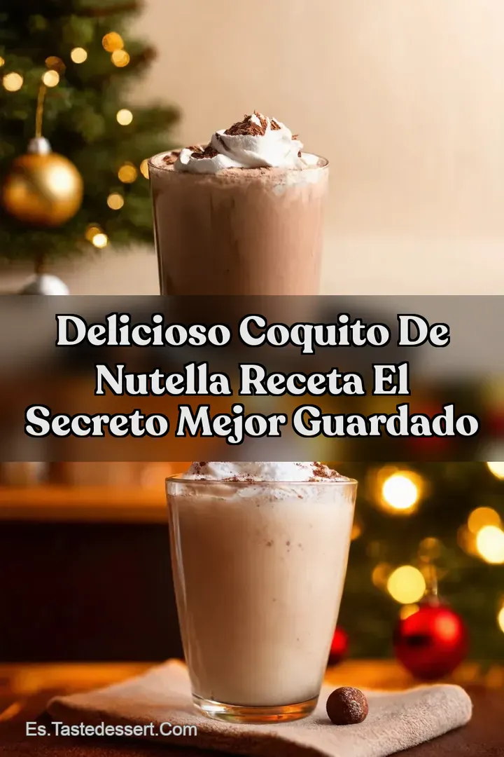 Delicioso Coquito de Nutella Receta El Secreto Mejor Guardado
