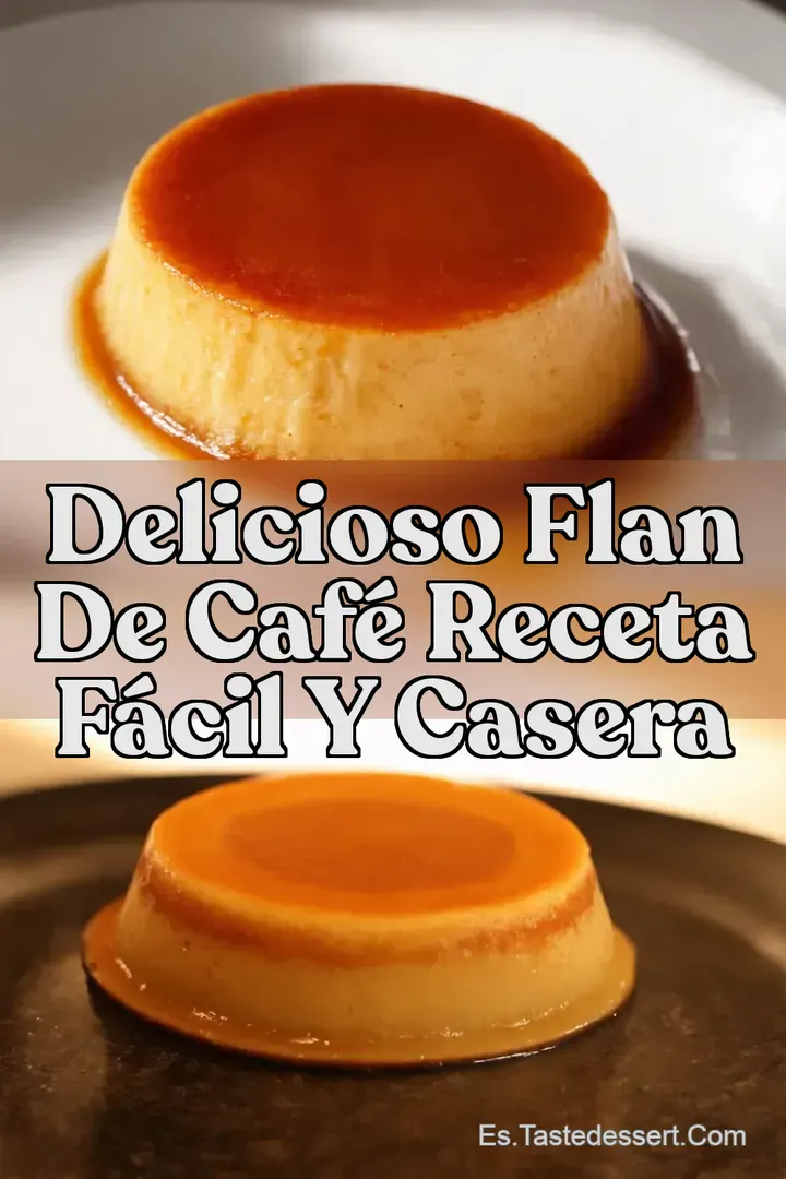 Delicioso Flan de Caf&eacute; Receta F&aacute;cil y Casera