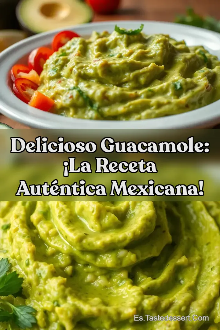 Delicioso Guacamole: &iexcl;La Receta Aut&eacute;ntica Mexicana!