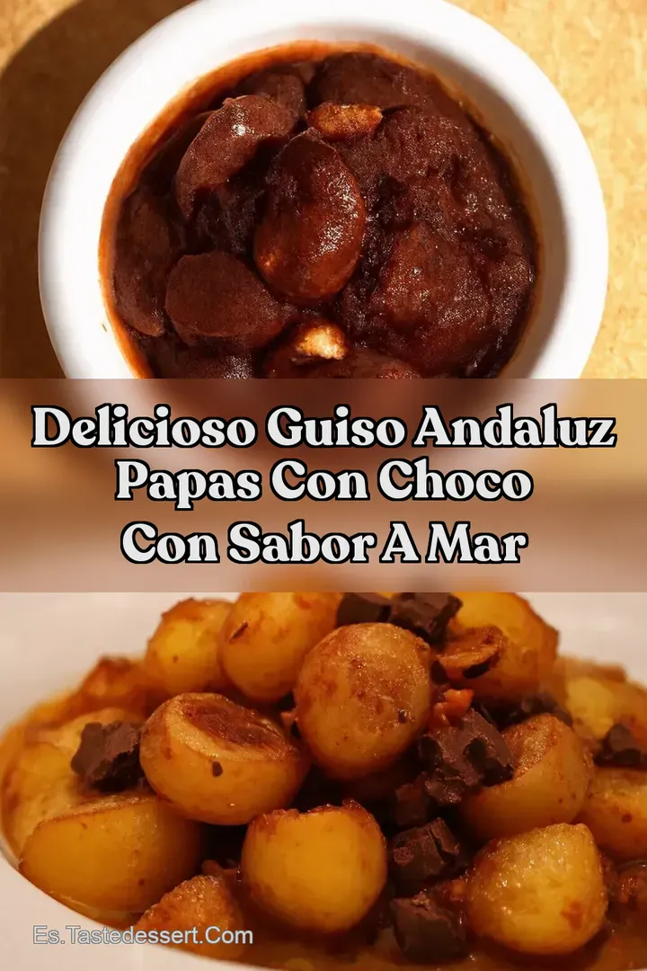 Delicioso Guiso Andaluz Papas Con Choco Con Sabor A Mar