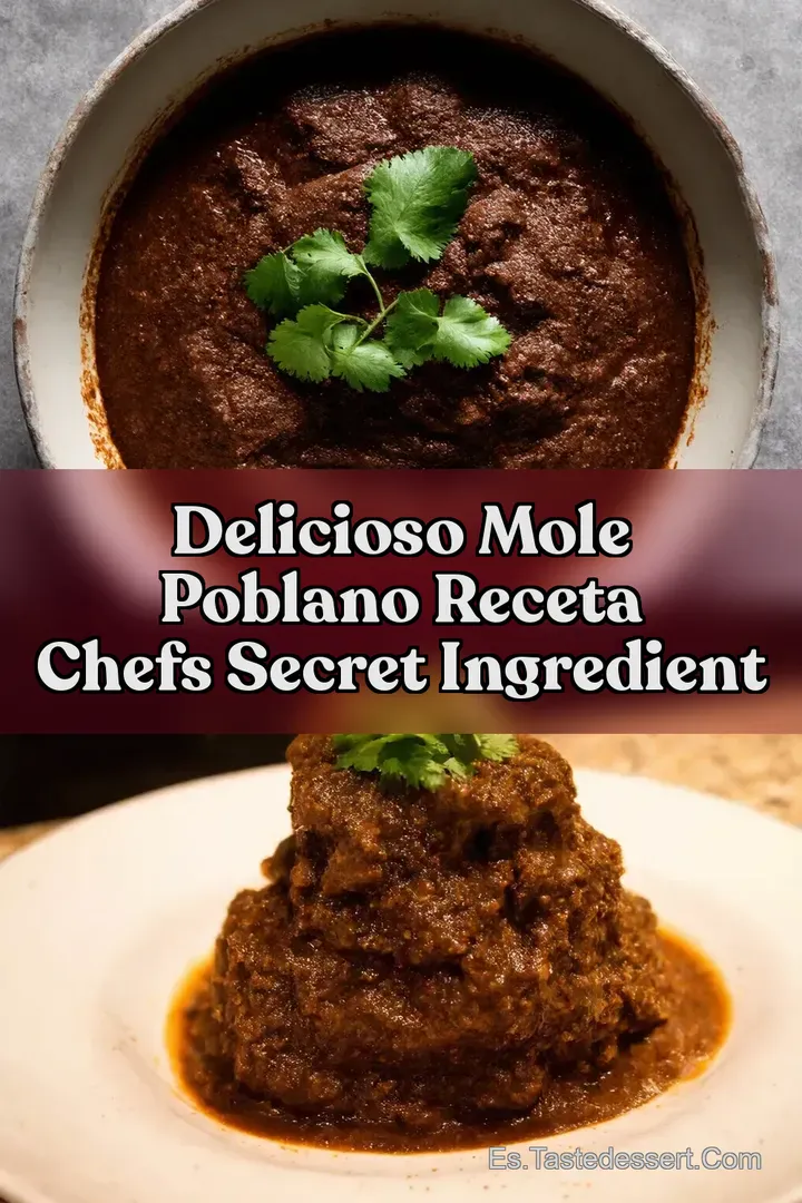 Delicioso Mole Poblano Receta Chefs Secret Ingredient