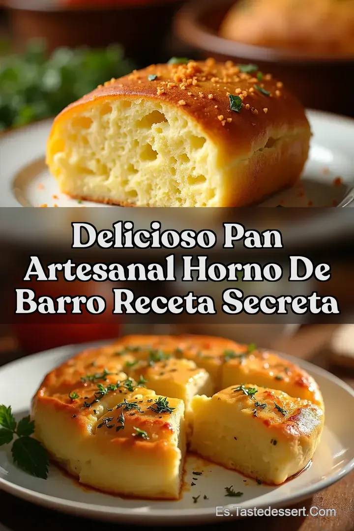 Delicioso Pan Artesanal Horno de Barro Receta Secreta