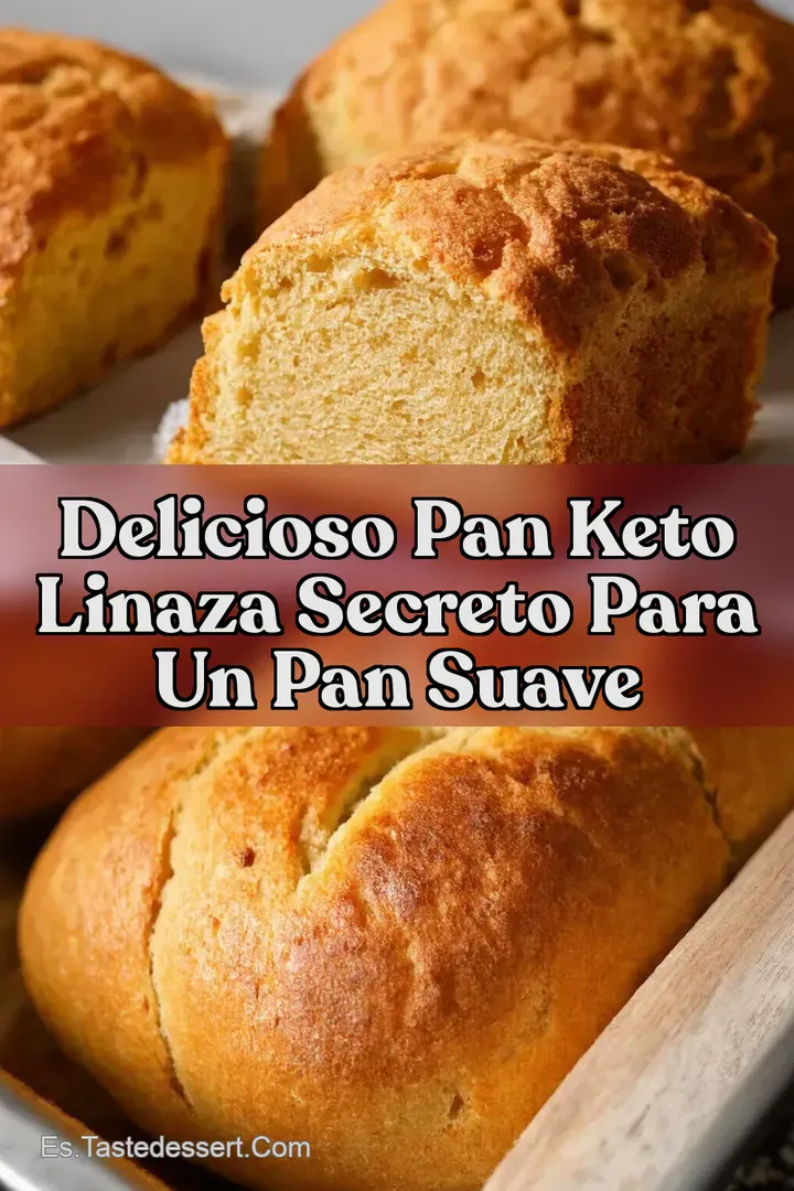Delicioso Pan Keto Linaza Secreto Para Un Pan Suave