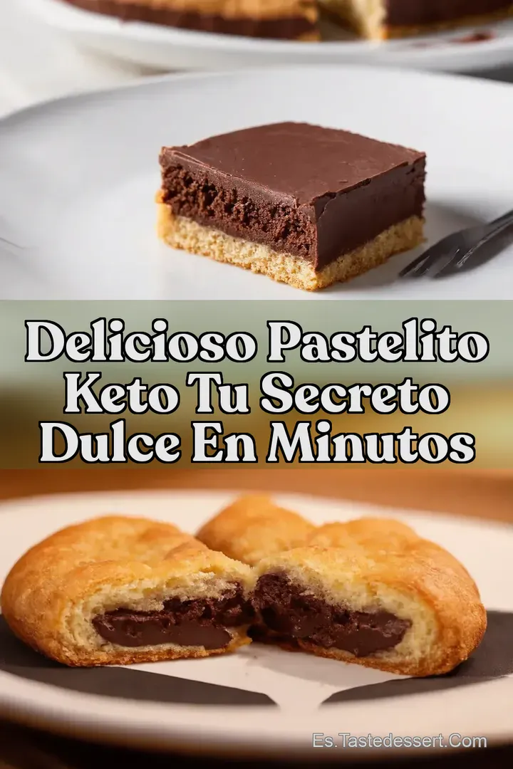 Delicioso Pastelito Keto Tu Secreto Dulce En Minutos