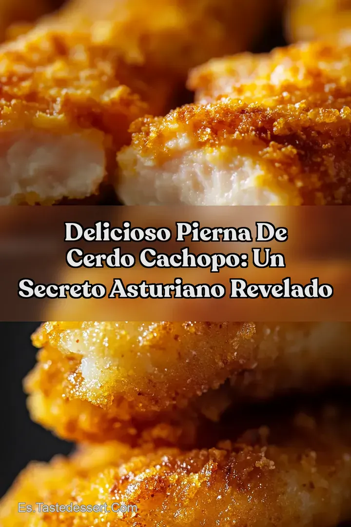 Delicioso Pierna De Cerdo Cachopo: Un Secreto Asturiano Revelado