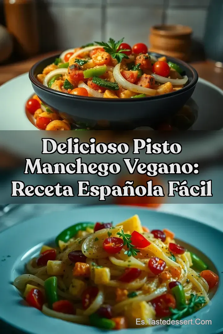 Delicioso Pisto Manchego Vegano: Receta Espa&ntilde;ola F&aacute;cil