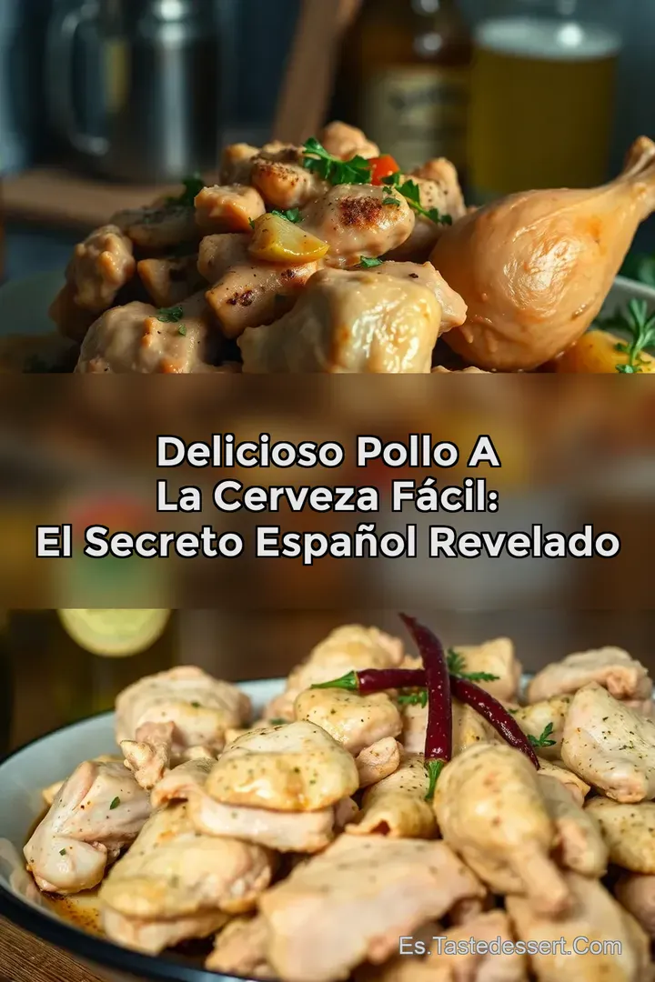 Delicioso Pollo a la Cerveza F&aacute;cil: El Secreto Espa&ntilde;ol Revelado