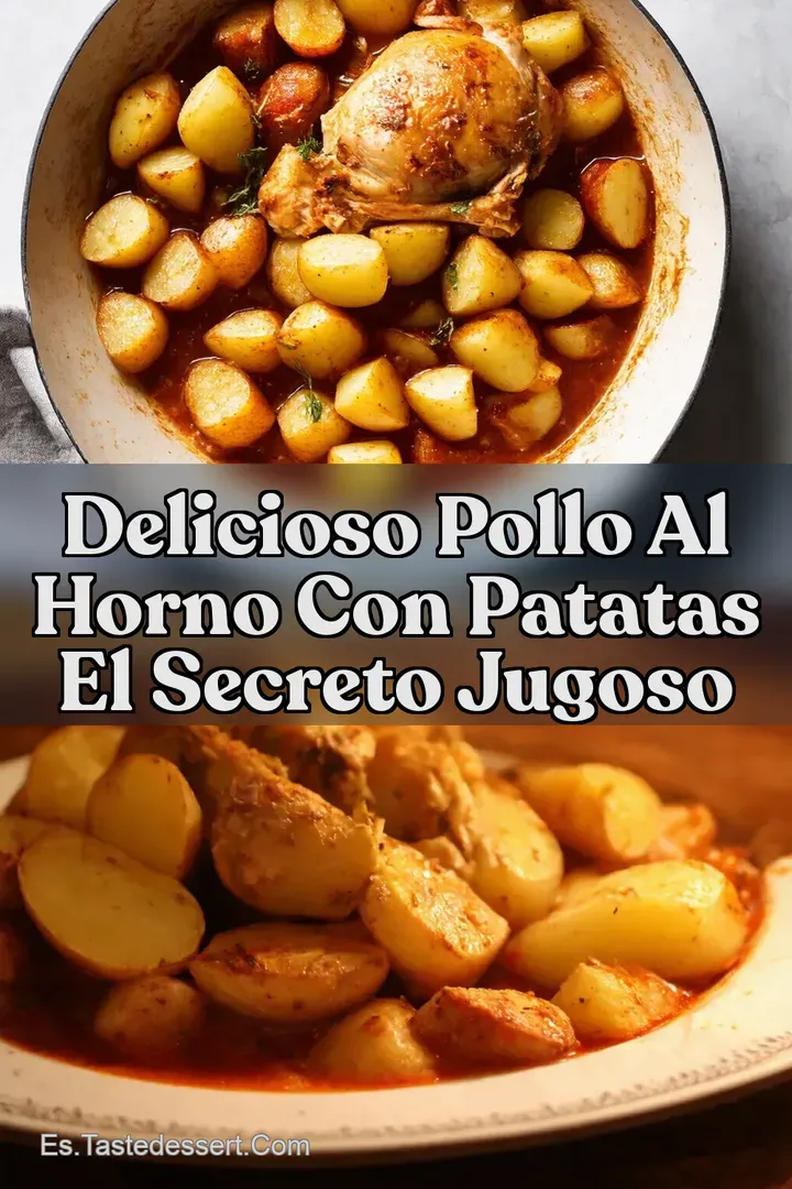 Delicioso Pollo Al Horno Con Patatas El Secreto Jugoso