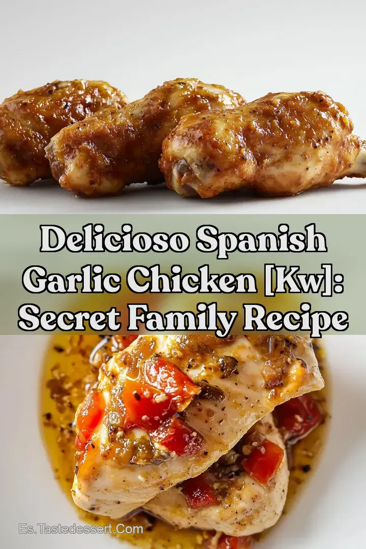 Delicioso Spanish Garlic Chicken [kw]: Secret Family Recipe