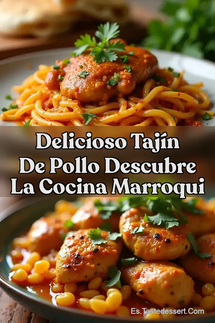 Delicioso Taj&iacute;n de Pollo Descubre la Cocina Marroqui