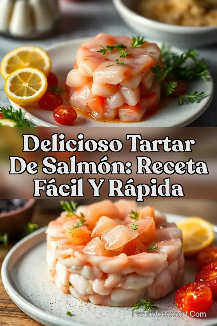 Delicioso Tartar de Salm&oacute;n: Receta F&aacute;cil y R&aacute;pida