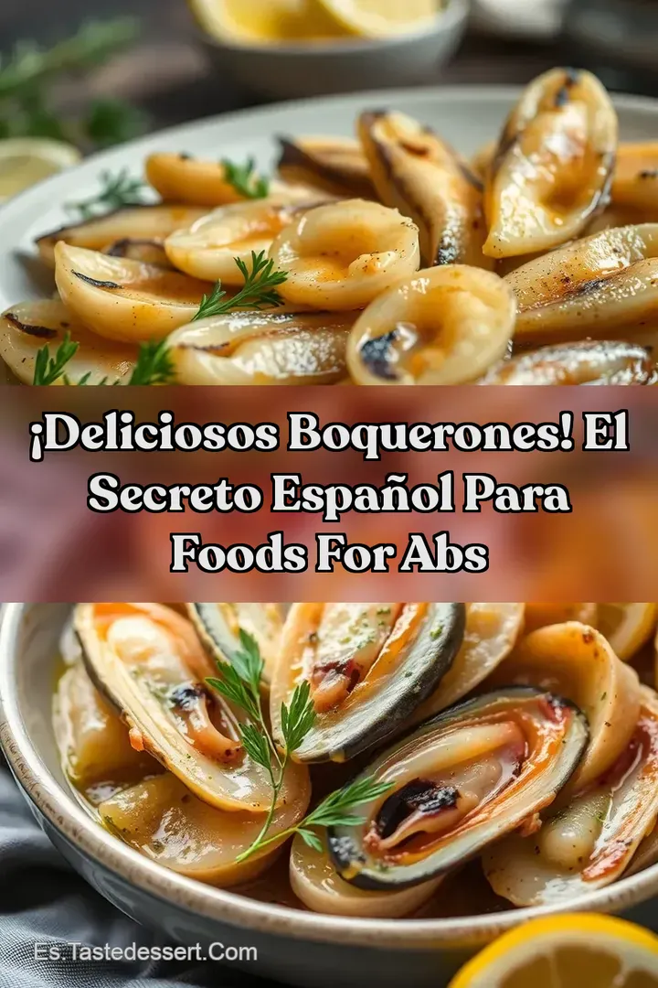 &iexcl;Deliciosos Boquerones! El Secreto Espa&ntilde;ol Para Foods For Abs