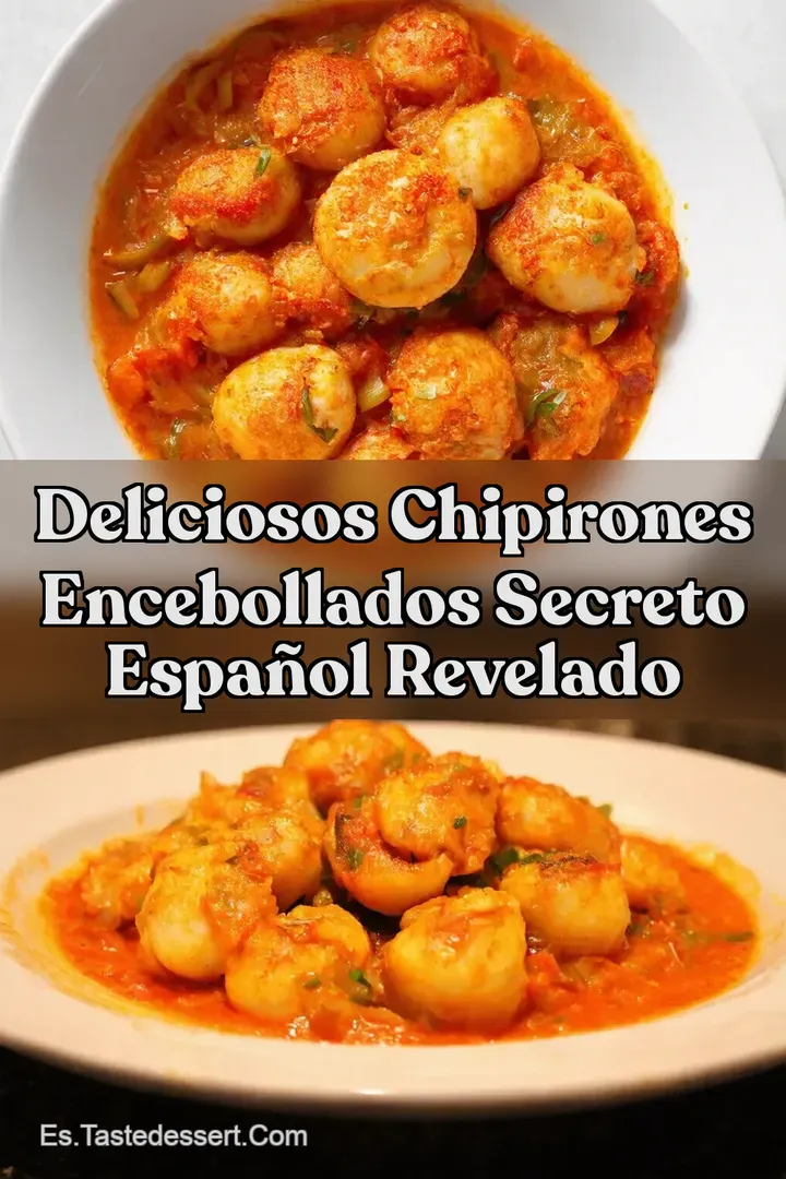 Deliciosos Chipirones Encebollados Secreto Espa&ntilde;ol Revelado