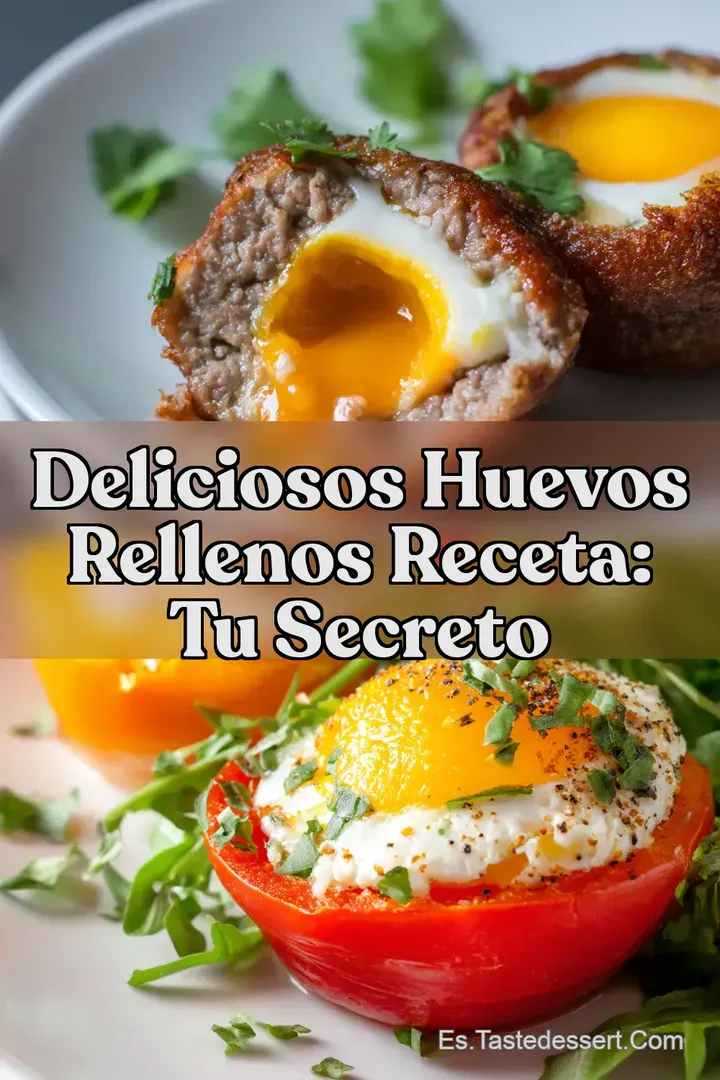 Deliciosos Huevos Rellenos Receta: Tu Secreto