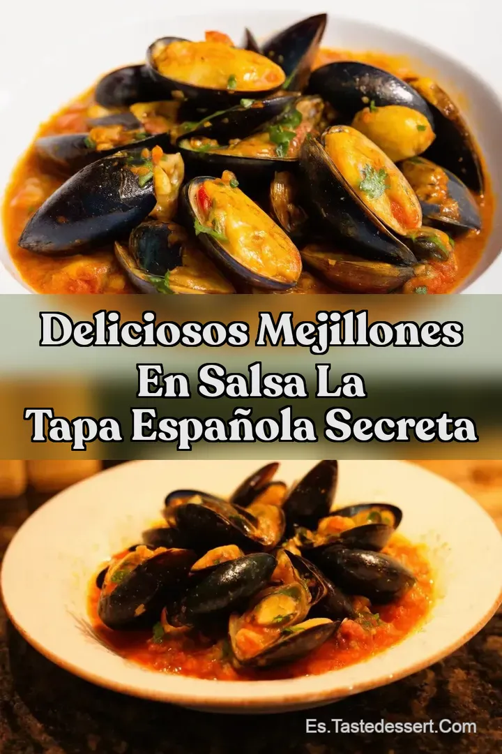 Deliciosos Mejillones en Salsa La Tapa Espa&ntilde;ola Secreta