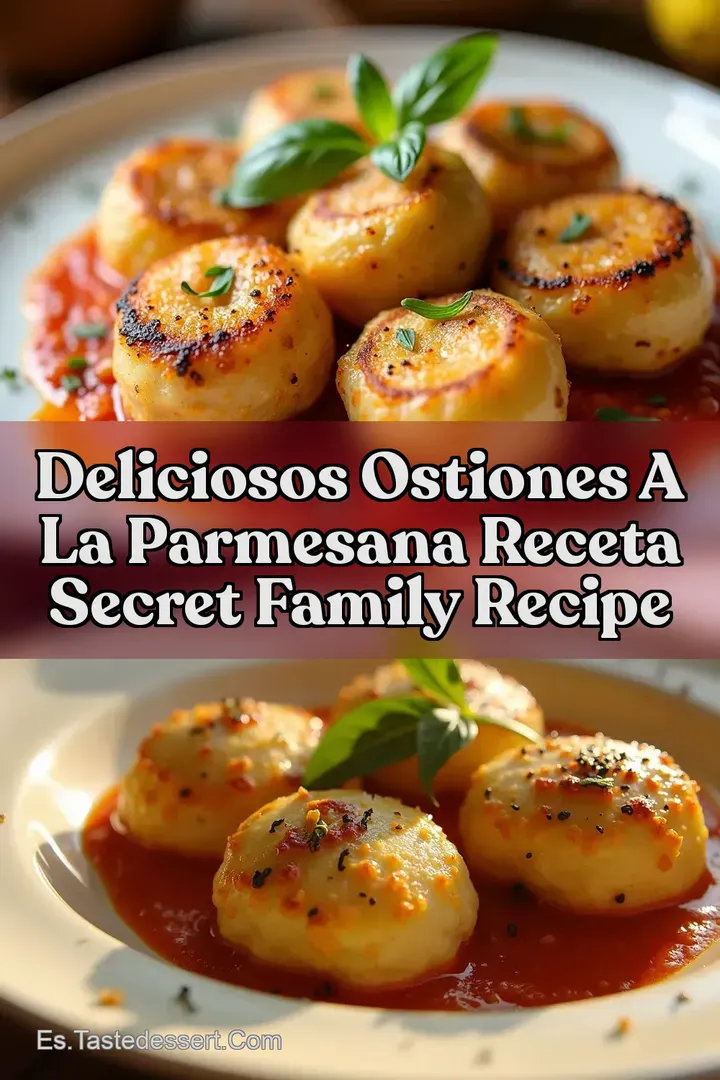 Deliciosos Ostiones a la Parmesana Receta Secret Family Recipe