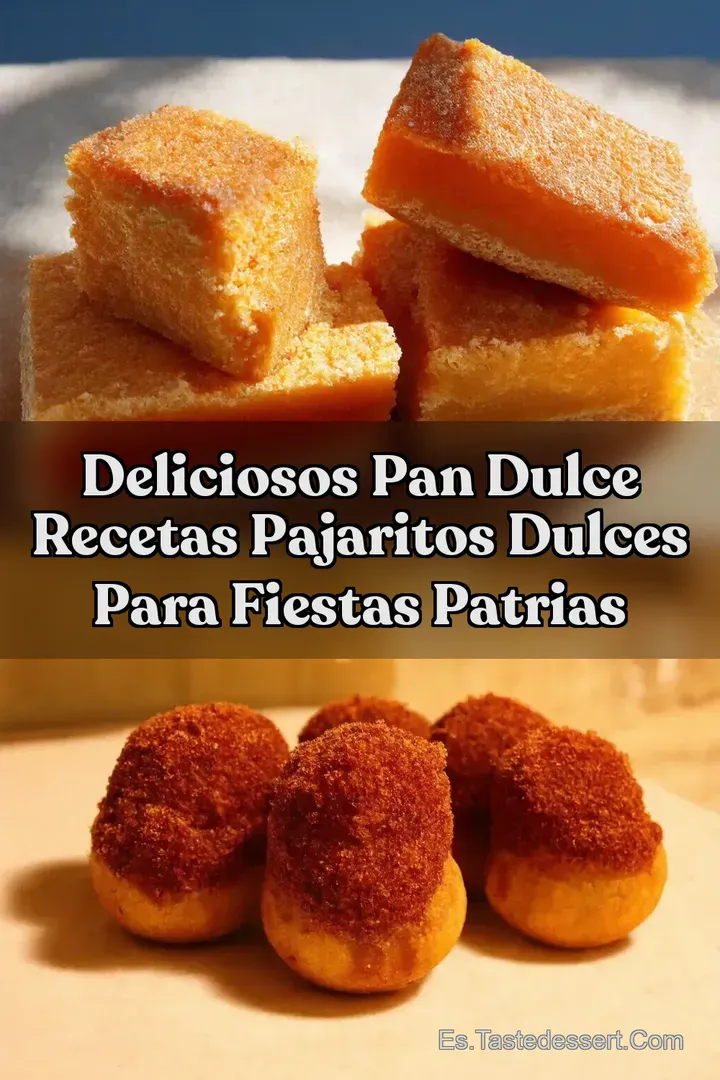 Deliciosos Pan Dulce Recetas Pajaritos Dulces para Fiestas Patrias