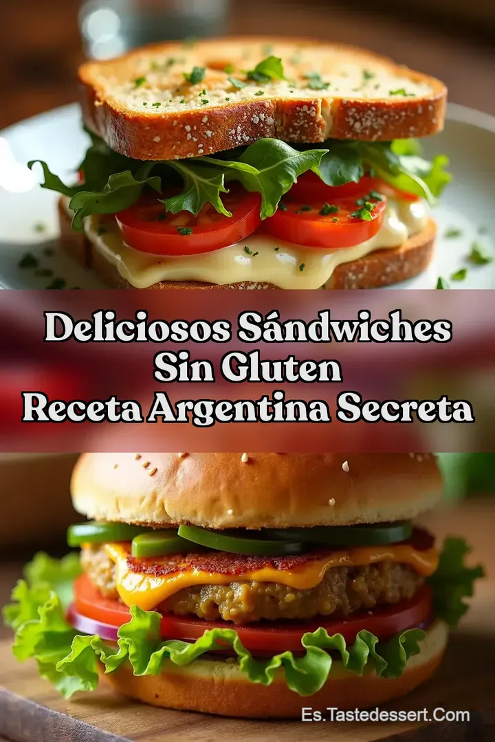 Deliciosos S&aacute;ndwiches Sin Gluten Receta Argentina Secreta