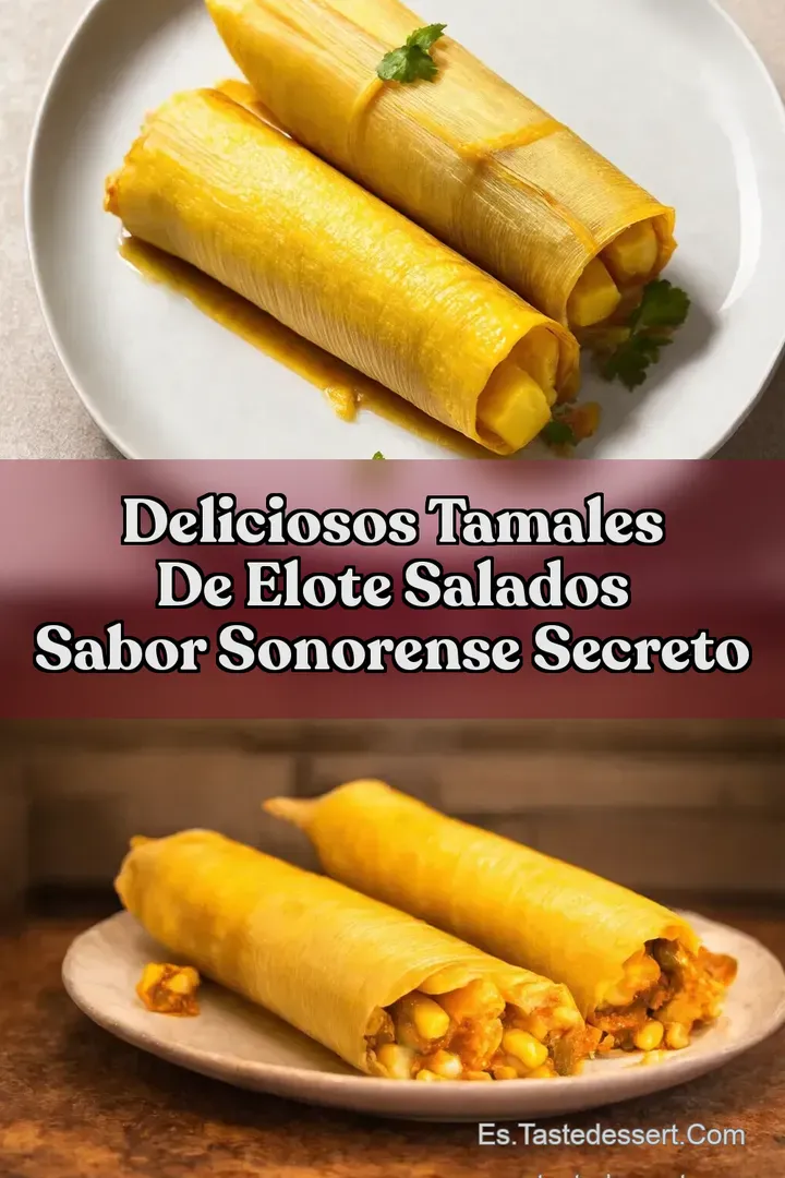 Deliciosos Tamales De Elote Salados Sabor Sonorense Secreto