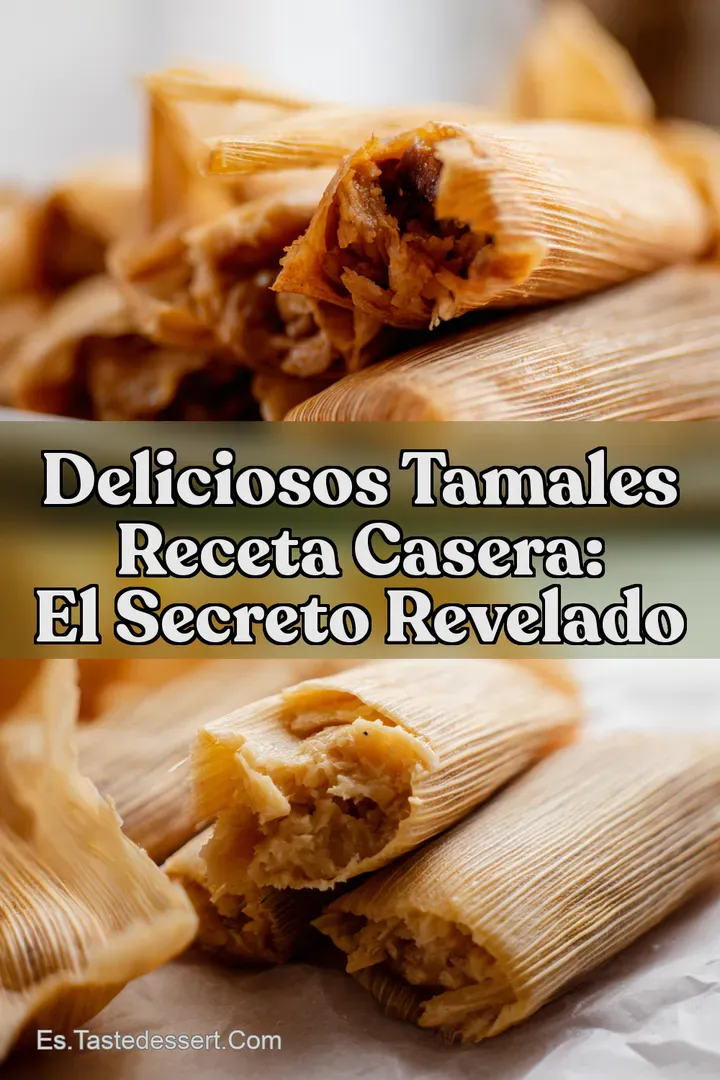 Deliciosos Tamales Receta Casera: El Secreto Revelado