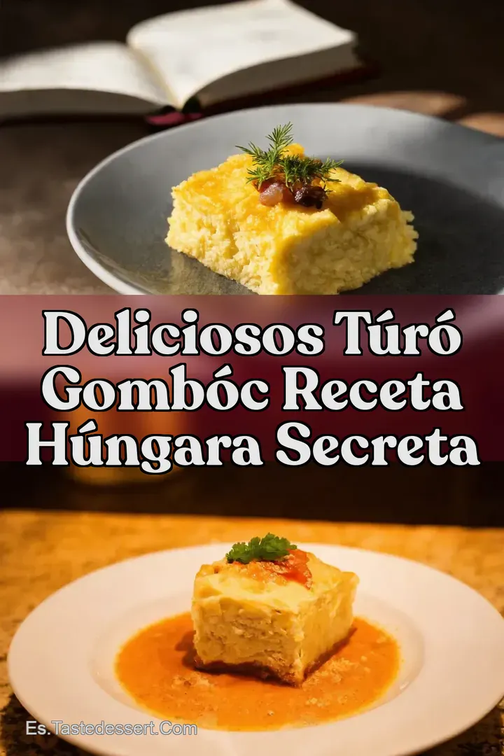 Deliciosos T&uacute;r&oacute; Gomb&oacute;c Receta H&uacute;ngara Secreta