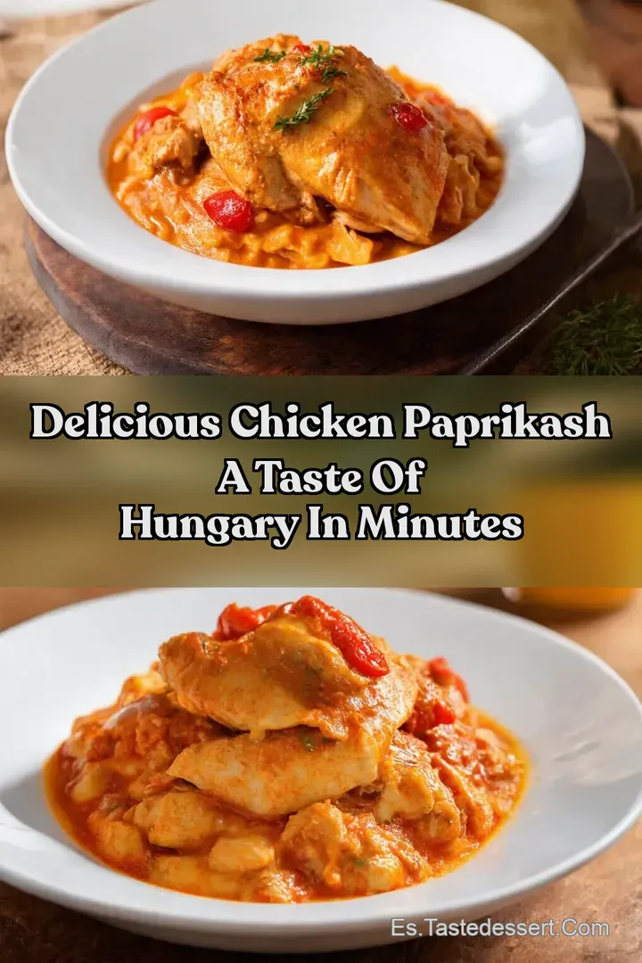 Delicious Chicken Paprikash A Taste Of Hungary In Minutes