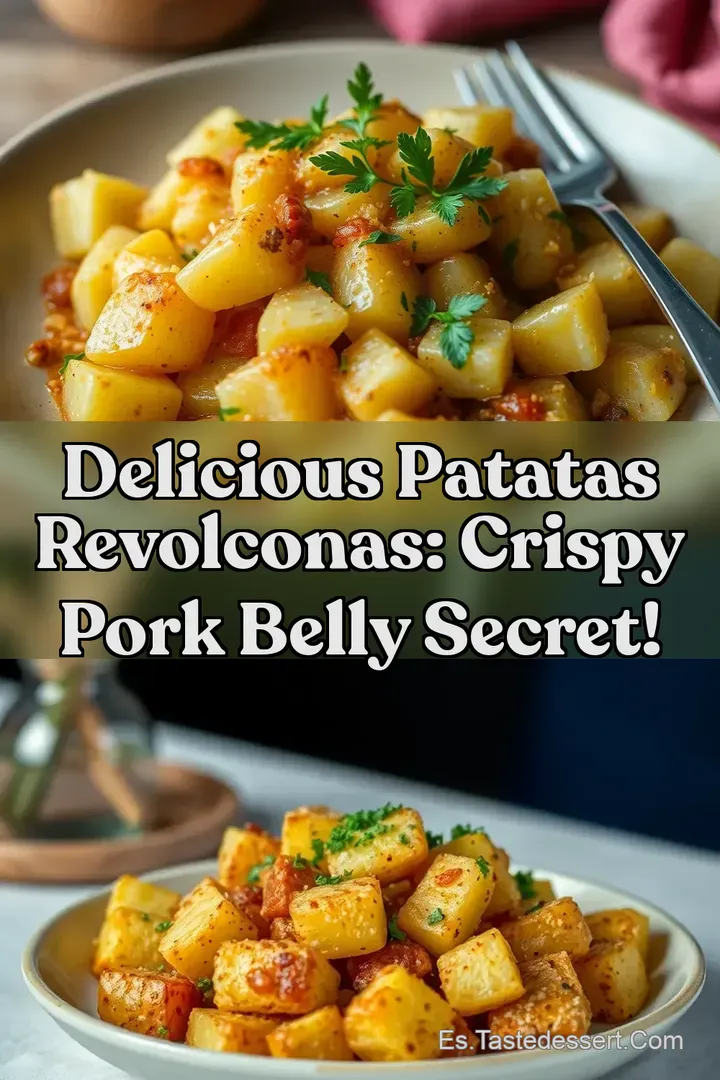 Delicious Patatas Revolconas: Crispy Pork Belly Secret!