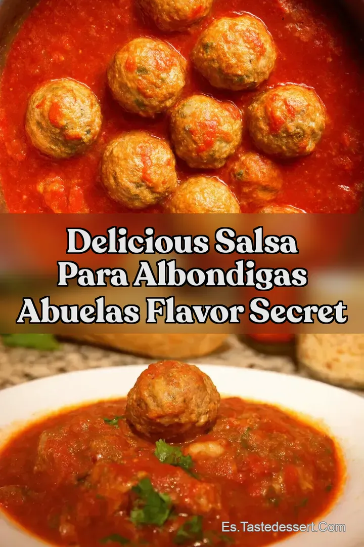Delicious Salsa Para Albondigas Abuelas Flavor Secret