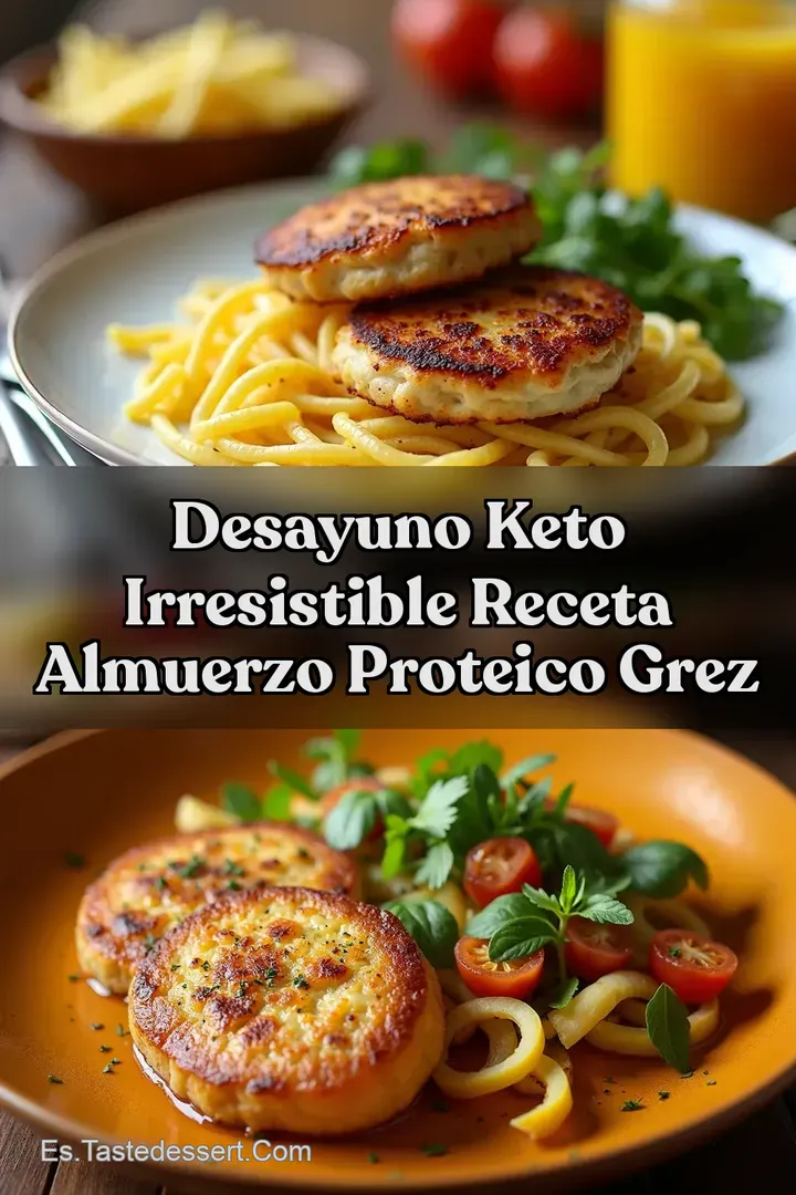 Desayuno Keto Irresistible Receta Almuerzo Proteico Grez